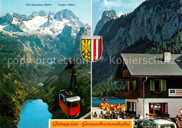 Seilbahn Gosaukamm Gosausee Hoher Dachstein