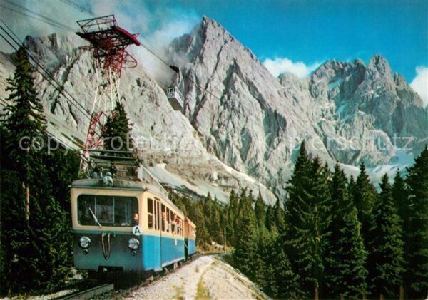 Zahnradbahn Bayrische Zugspitzbahn Seilbahn Zugspit