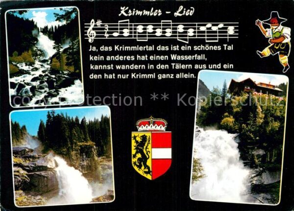Liederkarte Krimmler-Lied