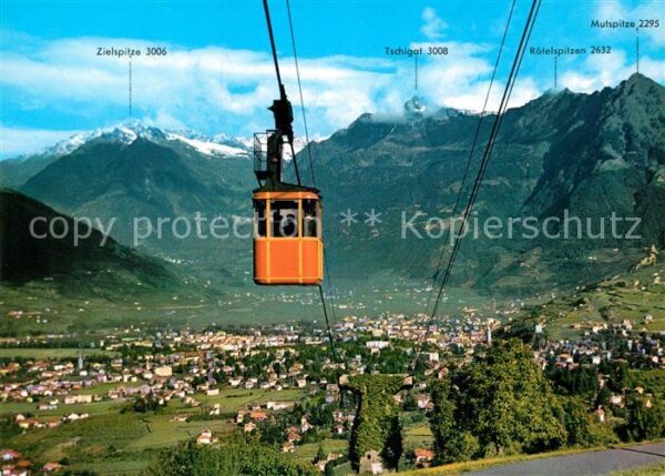Seilbahn Funivia Avelengo Merano