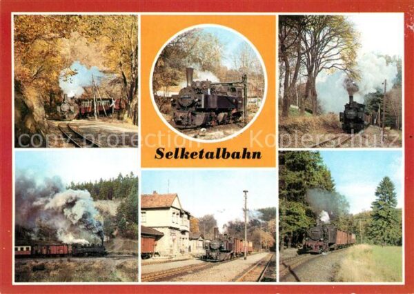 Lokomotive Selketalbahn Bahnhof Alexisbad Strassbe