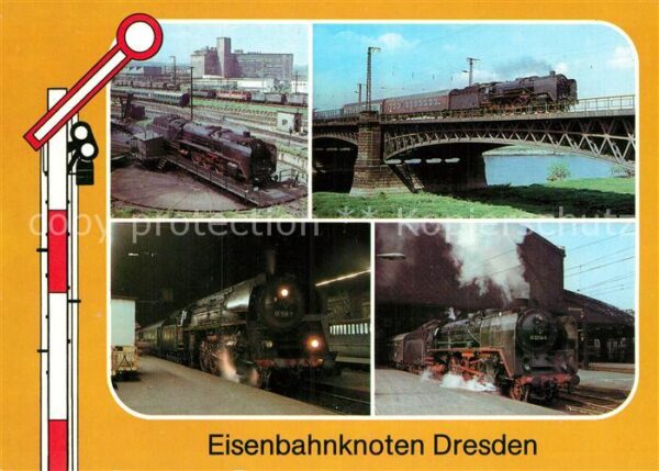 Lokomotive Eisenbahnknoten Dresden Bahnbetriebswer