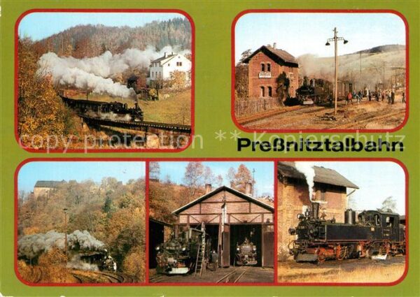 Lokomotive Pressnitztalbahn Schmalspurbahn Wolkens