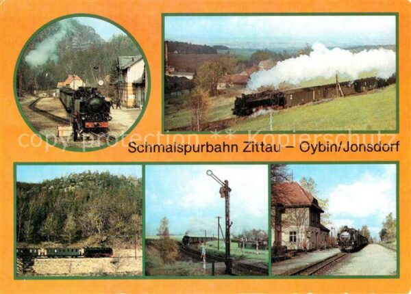 Lokomotive Schmalspurbahn Zittau Oybin Jonsdorf Be