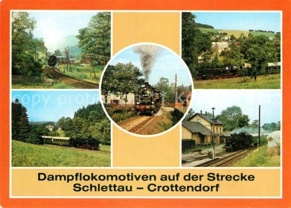 Lokomotive Schlettau-Crottendorf Zschopautal  Bahn