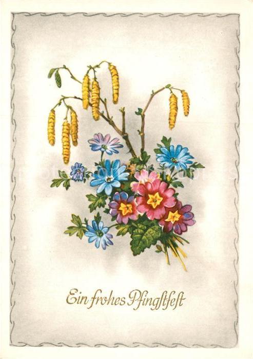 Pfingsten Pentecost Pentecote Blumen