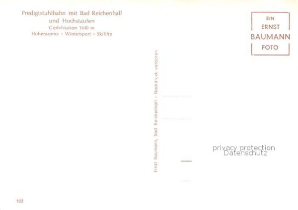 Seilbahn Predigtstuhl Bad Reichenhall Hochstaufe – Bild 2