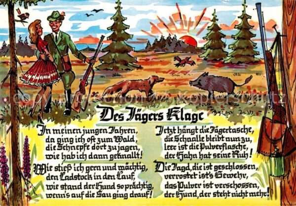 Jagd Des Jägers Klage