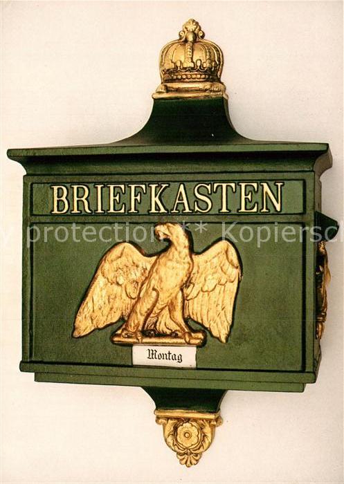 Briefkasten Preussen um 1865