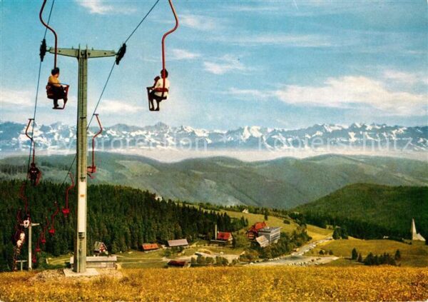 Sessellift Feldberg Schwarzwald Hotel Feldbergerho