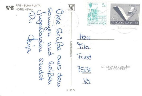 Rab Croatia Hotel Eva – Bild 2