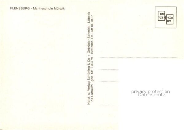 Flensburg Fliegeraufnahme Marineschule Mürwik – Bild 2