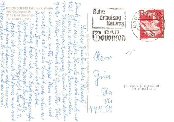 Bad Bevensen Reichsbund Erholungsheim – Bild 2
