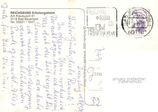 Bad Bevensen Reichsbund Erholungsheim – Bild 2