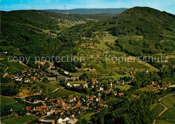 Sasbachwalden Fliegeraufnahme
