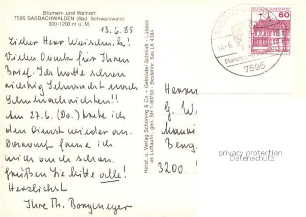 Sasbachwalden Fliegeraufnahme – Bild 2
