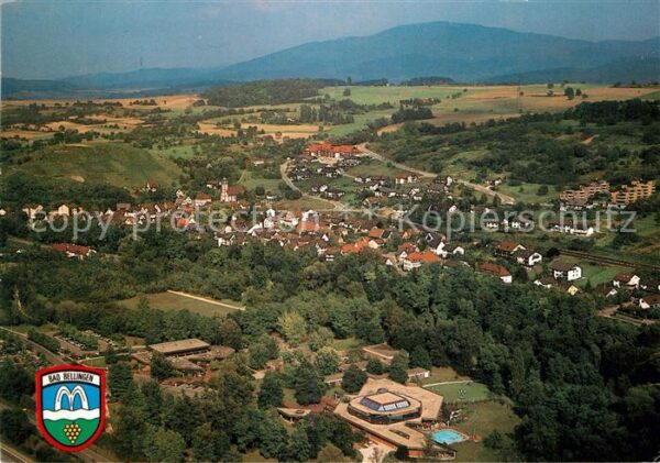 Bad Bellingen Fliegeraufnahme Sanatorium Sankt Marien