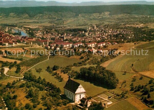 Rottenburg Neckar Fliegeraufnahme Wallfahrtskirche Franzi