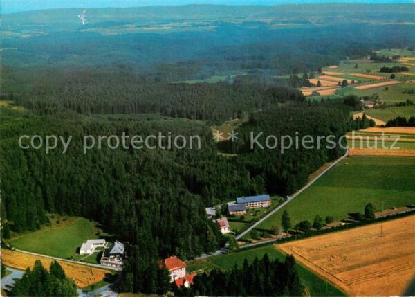 Rothaus Grafenhausen Fliegeraufnahme Ferienheim LZB Tannenho