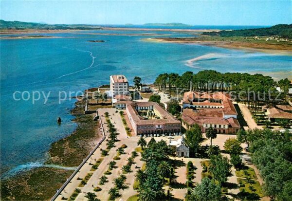 Isla de La Toja Fliegeraufnahme