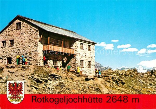 Oetztal Tirol Rotkogeljochhütte Zuckerhütl