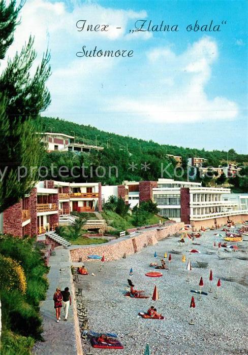 Sutomore Dalmatien Strand Hotelanlagen