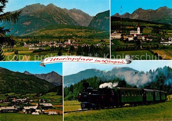 Mariapfarr Bummelzug Murtalbahn Granitzl Salzburg