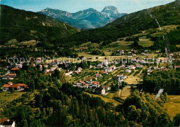 Bad Feilnbach Fliegeraufnahme Wendelstein