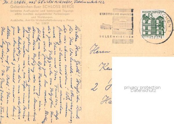 Buer Gelsenkirchen Fliegeraufnahme Schloss Berge – Bild 2