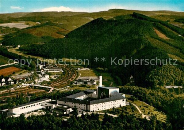 Lennestadt Fliegeraufnahme Missionshaus Maria Köni