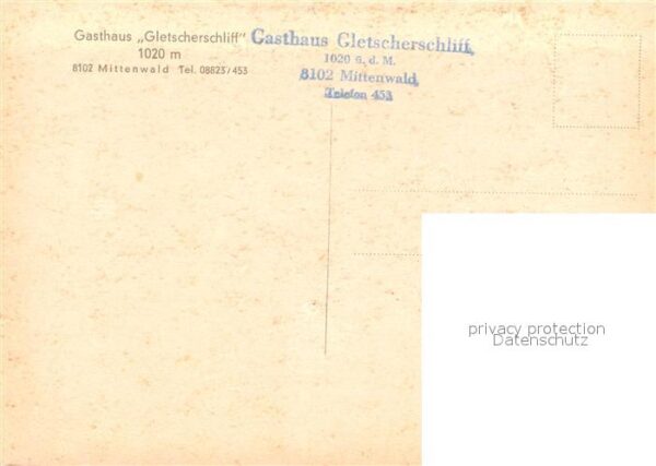 Mittenwald Bayern Gasthaus Gletscherschiff Winter – Bild 2