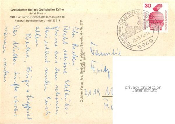 Grafschaft Sauerland Grafschafter Hof Grafschafter Keller – Bild 2