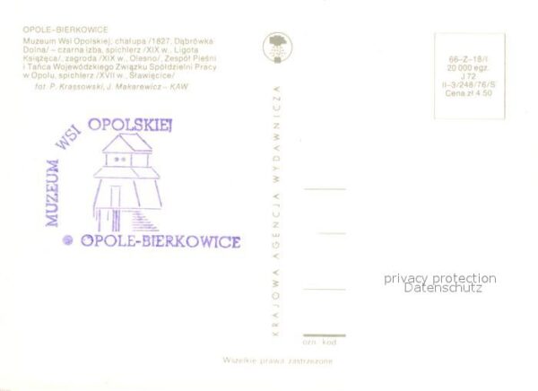Opole Oppeln Oberschlesien Bierkowice Museum – Bild 2