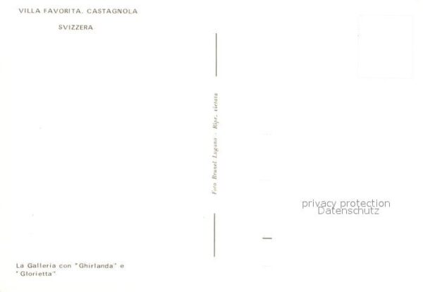 Castagnola-Cassarate Fliegeraufnahme Villa Favorita – Bild 2