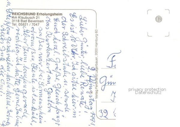 Bad Bevensen Reichsbund Erholungsheim – Bild 2