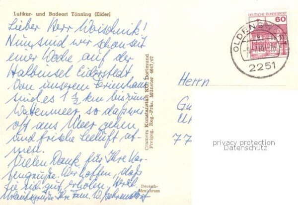 Toenning Nordseebad Fliegeraufnahme – Bild 2