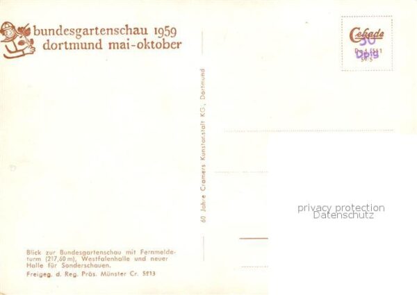 Dortmund Fliegeraufnahme BUGA Fernmeldeturm West – Bild 2