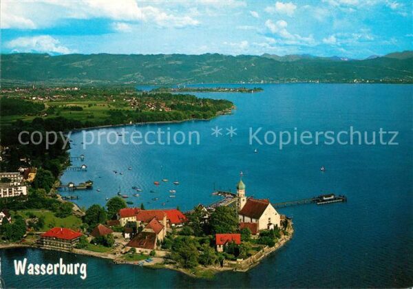 Wasserburg Bodensee Fliegeraufnahme Lindau Vorarlberger Ber