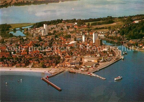 Eckernfoerde Fliegeraufnahme