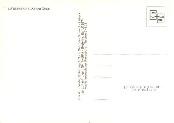 Eckernfoerde Fliegeraufnahme – Bild 2