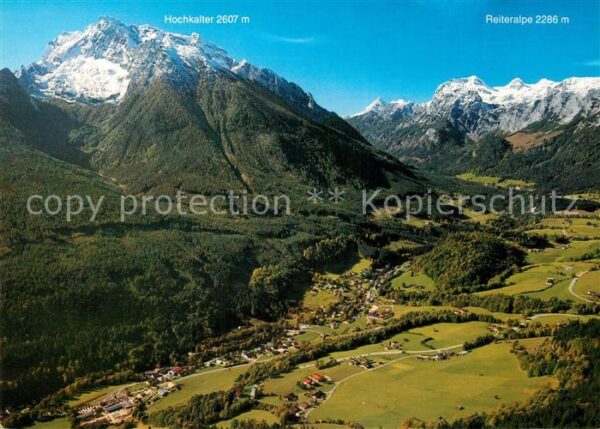 Ramsau Berchtesgaden Bergpanorama Ramsauer Tal