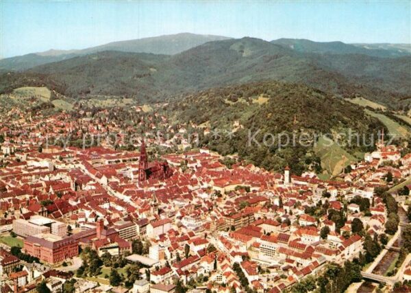 Freiburg Breisgau Fliegeraufnahme