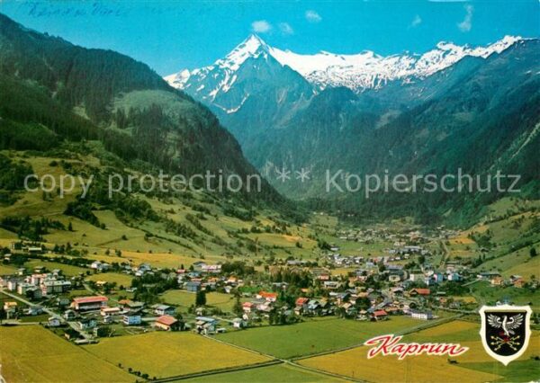 Kaprun Fliegeraufnahme Kitzsteinhorn
