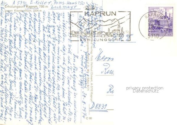 Kaprun Fliegeraufnahme Kitzsteinhorn – Bild 2