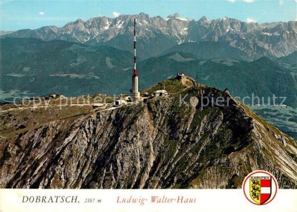 Dobratsch Kaernten Ludwig Walter Haus Sendeanlage ORF