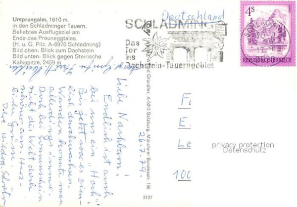 Schladming Obersteiermark Ursprungalm Dachstein Steirische Kalksp – Bild 2