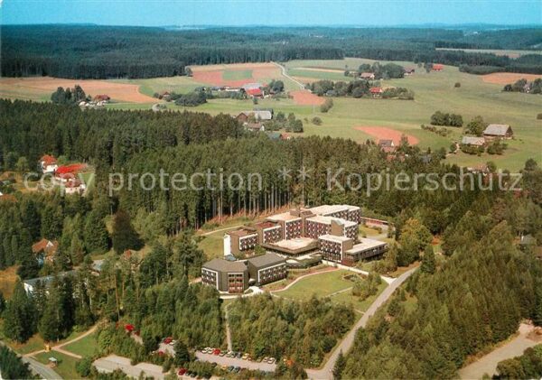 Koenigsfeld Schwarzwald Fliegeraufnahme Albert Schweitzer Klini
