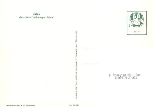 Essen Ruhr Gaststätte Baldeneyer Fähre – Bild 2