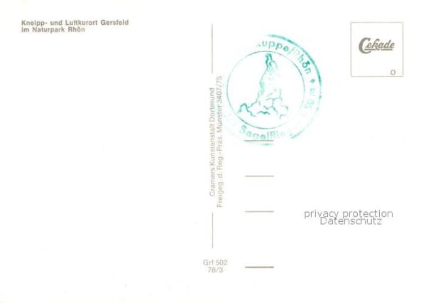 Gersfeld Rhoen Fliegeraufnahme – Bild 2