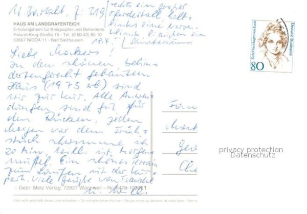 Salzhausen Bad Haus am  Landgrafenteich Fliegeraufnahm – Bild 2